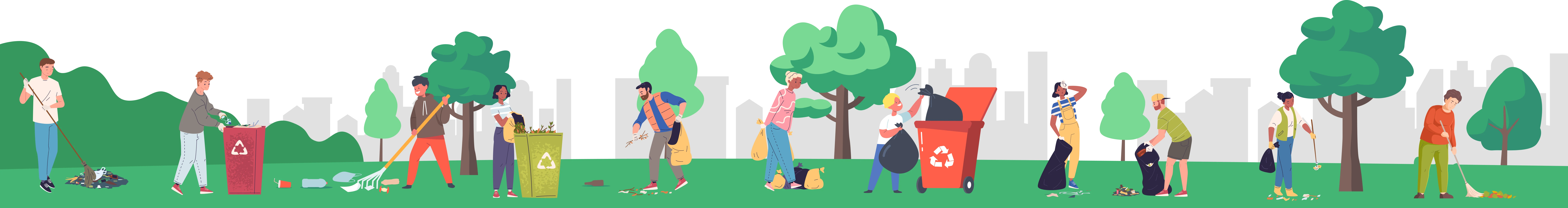 Sanitation Infrastructure Vector Banner